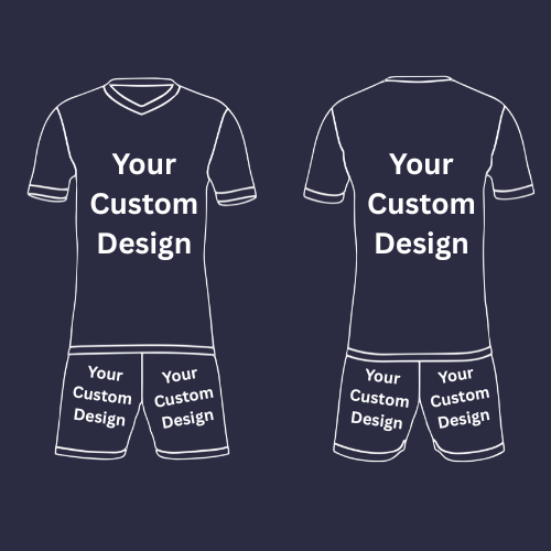 2 Custom Jersey & 2 Pair Of Shorts