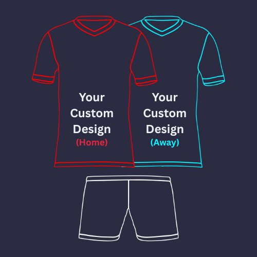 2 Custom Jerseys & 1 pair of shorts