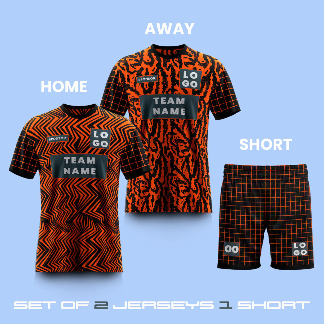 2 Custom Jerseys & 1 pair of shorts