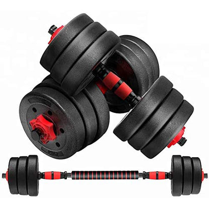 H PRO Premium 20kg Plastic Dumbbell Set | Durable and Versatile