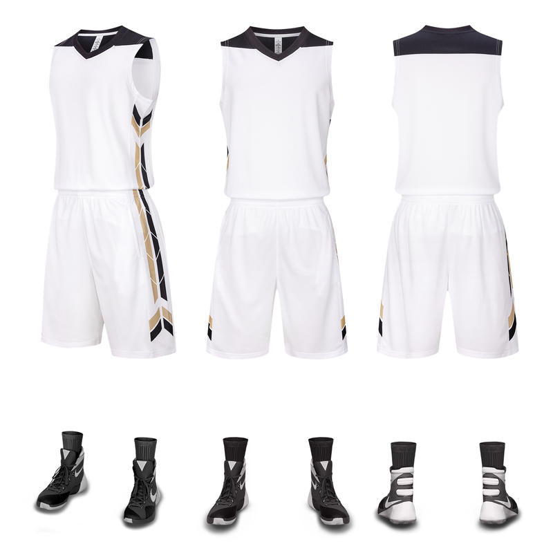 H PRO SlamVector 8036-HMS Basketball Jersey – Pro Fit, Breathable Mesh, Custom Name & Number
