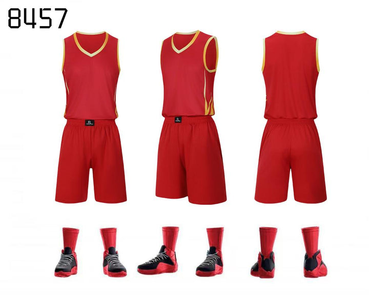 H PRO Skyline Dunk 8457-HMS Game Day Basketball Jersey – Logo-Friendly and Built for Speed