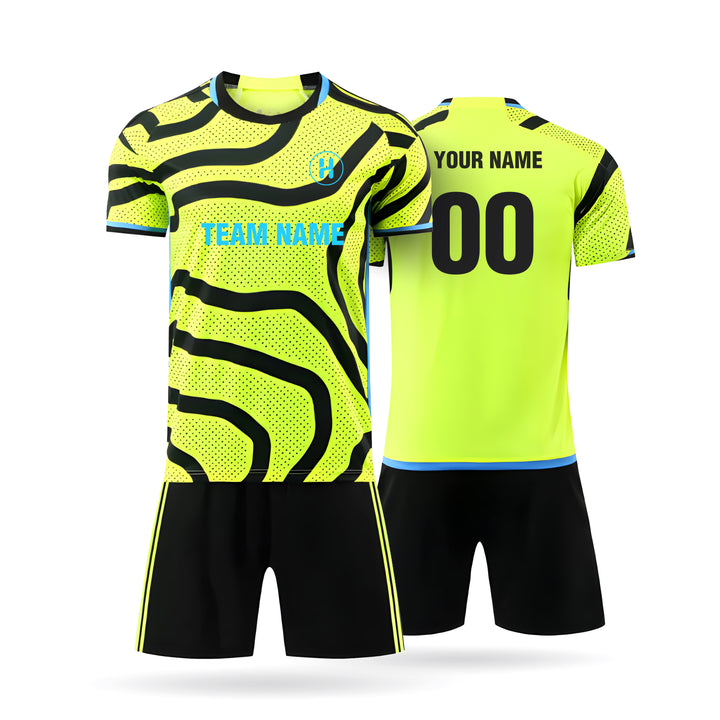 Custom Silveron Fan Style Soccer Jersey