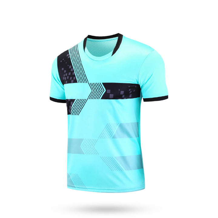 Custom Heritage Sky Blue and Black Soccer Jersey