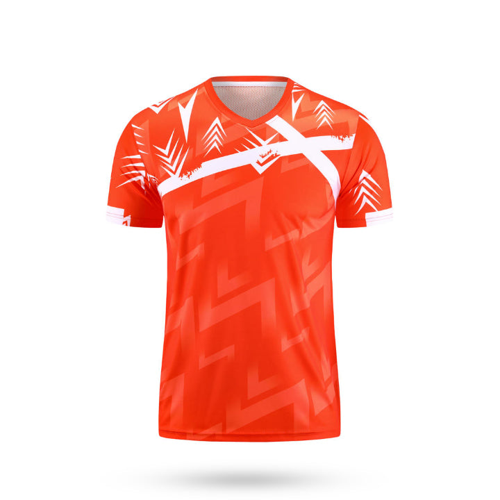 Custom Ignition Soccer Jersey orange and white