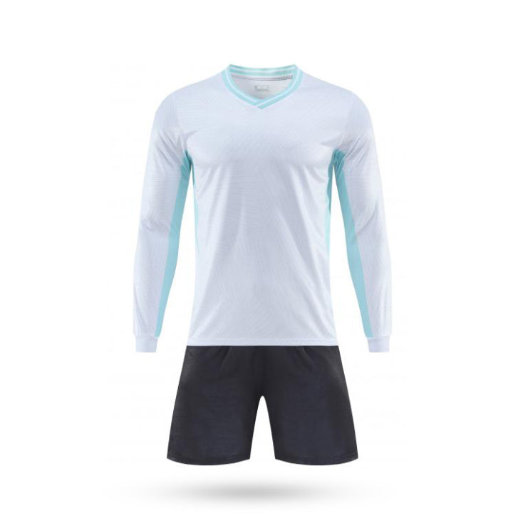 Custom Pulse Gear White Soccer Jersey with Black Short