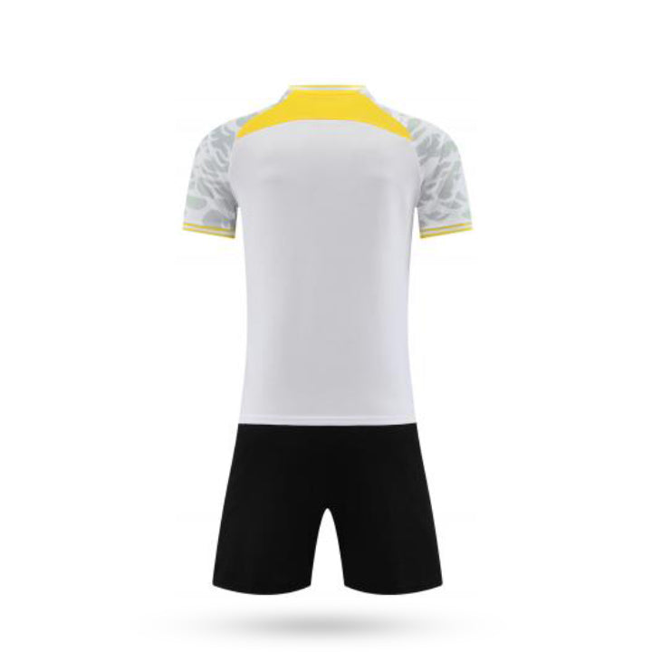Custom Velocity X White Soccer Kit Back View
