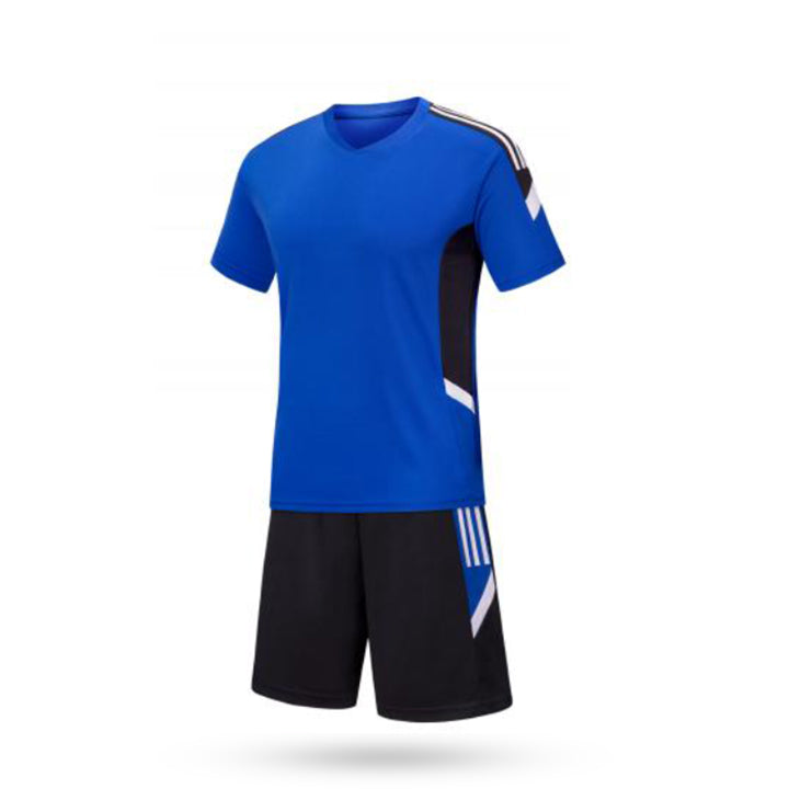 Forge Fit Blue Soccer Jersey with Black Short