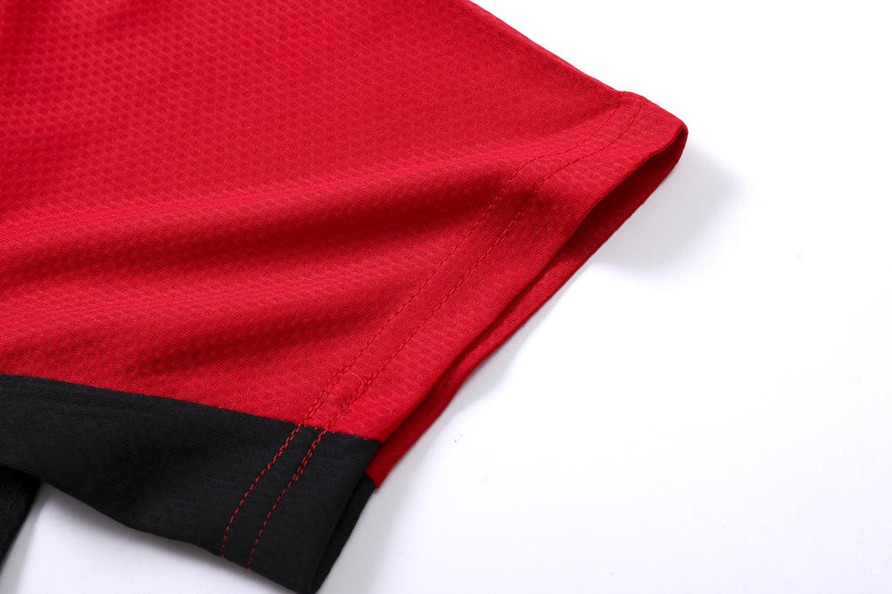 Closeup image of sleeve of horionex jersey