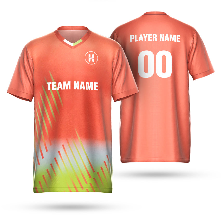 Legacy Luxe Soccer Custom Jersey Front and Back View