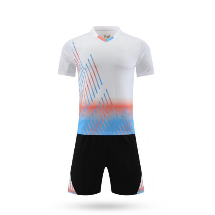 Legacy Luxe White Soccer Custom Jersey Front View