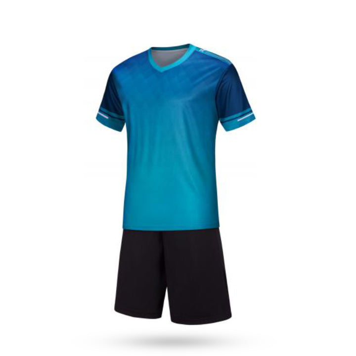 Peak Performance Blue Soccer Jersey and short