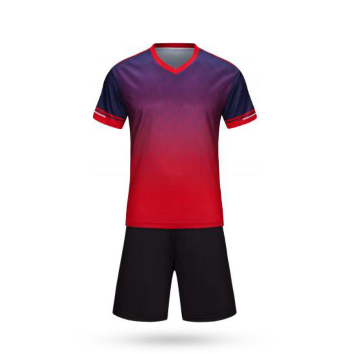 Peak Performance Maroon Jersey with black short
