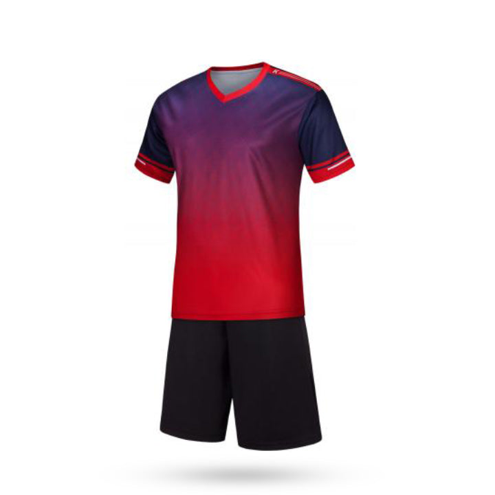 Maroon Jersey with black short