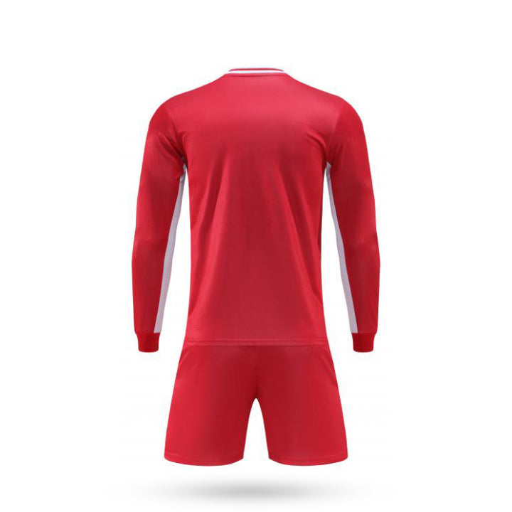 Custom Pulse Gear Red Soccer kit Back View