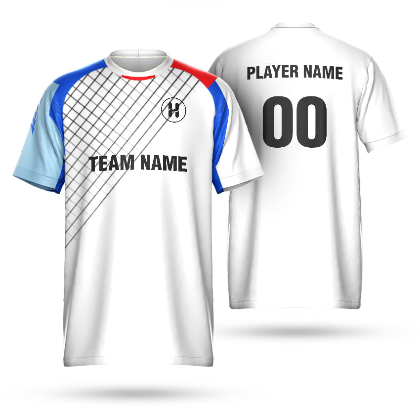 Velocity Vibes Custom Soccer Jersey Front and Back Shoot