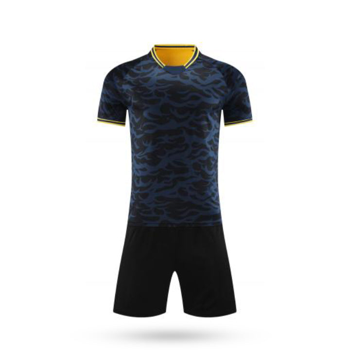 Custom Velocity X Tuna Soccer Jersey with Black Short